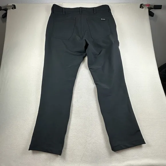 Origin USA Pants Mens 38 (38x332) Gray VRSA Utility Pants Straight Leg Stretch