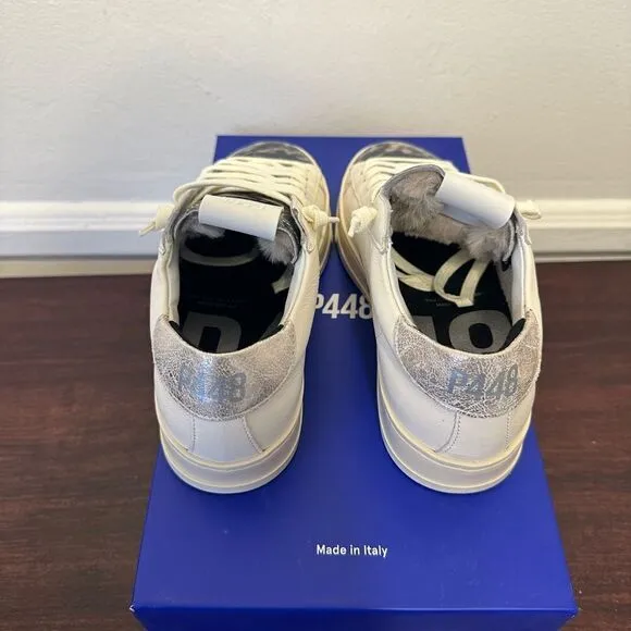 P448 leather sneakers size 6-6,5 /  EU36 new