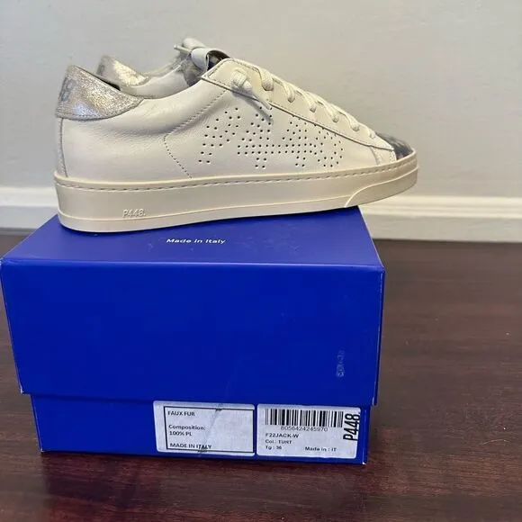 P448 leather sneakers size 6-6,5 /  EU36 new