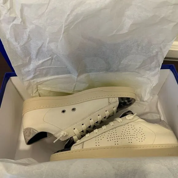 P448 leather sneakers size 6-6,5 /  EU36 new