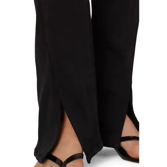 Paige High Rise Manhattan Jeans in Black Shadow Size 32 Gently Used