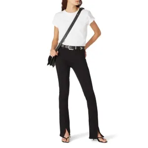 Paige High Rise Manhattan Jeans in Black Shadow Size 32 Gently Used