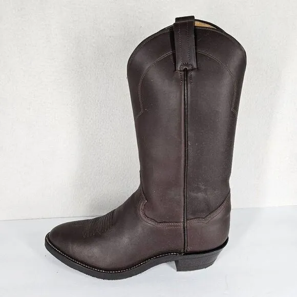 Panhandle Slim Men's Western Work Sole Boots Brown 8.5 New