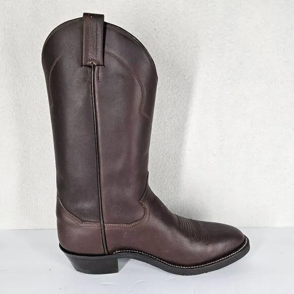 Panhandle Slim Men's Western Work Sole Boots Brown 8.5 New