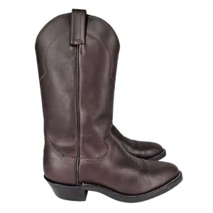 Panhandle Slim Men's Western Work Sole Boots Brown 8.5 New