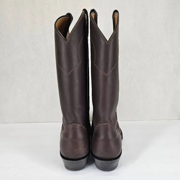 Panhandle Slim Men's Western Work Sole Boots Brown 8.5 New