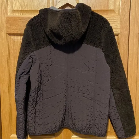 Patagonia full zip hooded jacket brown womens size XL