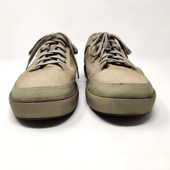 Patagonia Mens Whino Lace Hemp Shoes SIZE 14 Low Top Dark Burlap Casual Sneaker