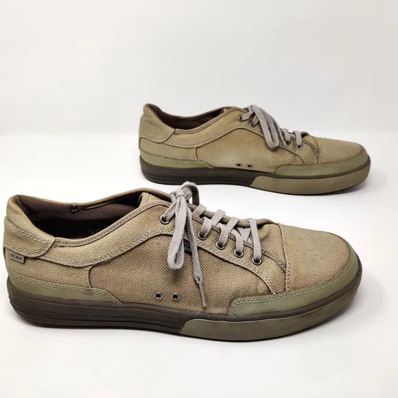 Patagonia Mens Whino Lace Hemp Shoes SIZE 14 Low Top Dark Burlap Casual Sneaker