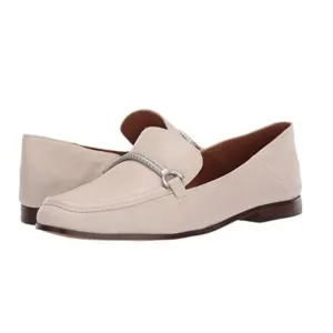 Patricia Nash Fia Loafer Flats Bone Ivory Leather