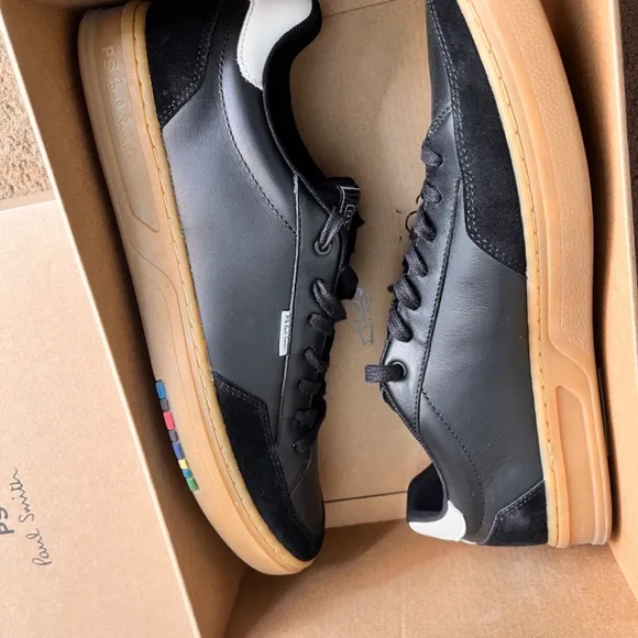Paul Smith Hillstar Black Leather Sneakers 12