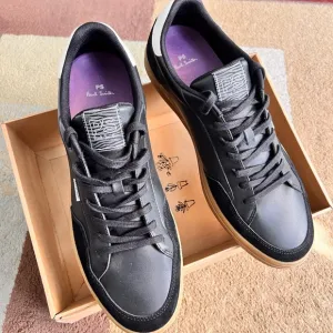 Paul Smith Hillstar Black Leather Sneakers 12