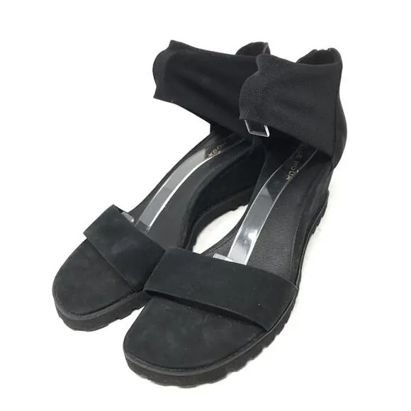 Pelle Moda Ricki-nu Wedge Sandals 9.5 M
