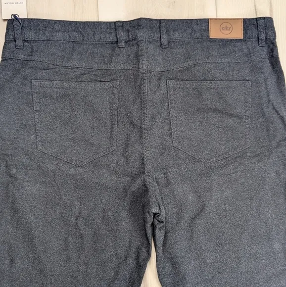 Peter Millar Crown Sport Mens 40x33 Mountainside Flannel Five-Pocket Pants NWT