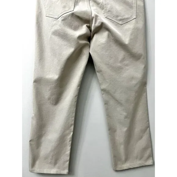Peter Millar EB66 Size 34/32 Crown Sport 5 Pocket Performance Pants Golf Khaki