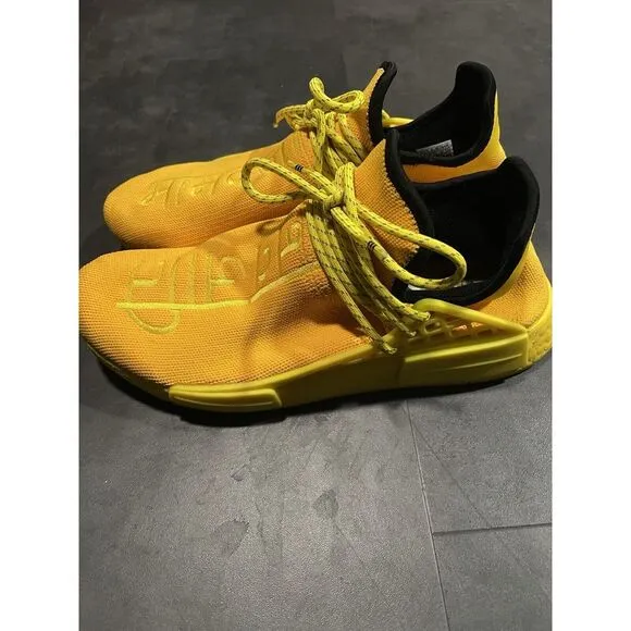 Pharrell‎ x NMD Human Race &quot;Yellow&quot; Size 10.5