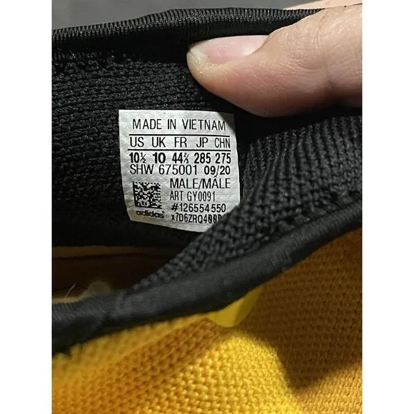 Pharrell‎ x NMD Human Race &quot;Yellow&quot; Size 10.5