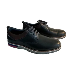 Pikolinos Pirineos Leather Shoes with Sport Sole Size 46 US 13 Black Brown