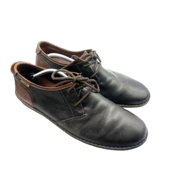 Pikolinos Santiago Black Leather Oxford Casual Sneaker Men's Shoes Size 46