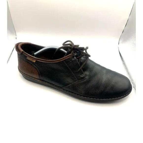 Pikolinos Santiago Black Leather Oxford Casual Sneaker Men's Shoes Size 46