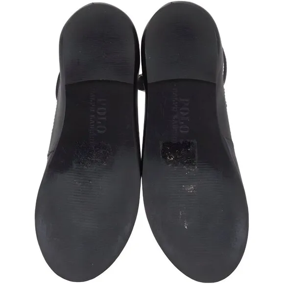 POLO RALPH LAUREN Kids Girl's Alyssa II Mary Jane Flat Size 11 Toddler