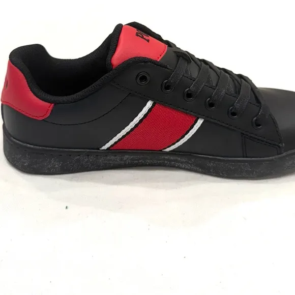 POLO RALPH LAUREN RF101790J QUILTON BEAR AMERICAN JUNIOR SNEAKERS COLOR RED/ BLK