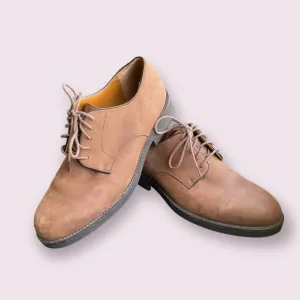 Polo Sport Ralph Lauren Brown Suede Oxford Shoes Mens 10.5D