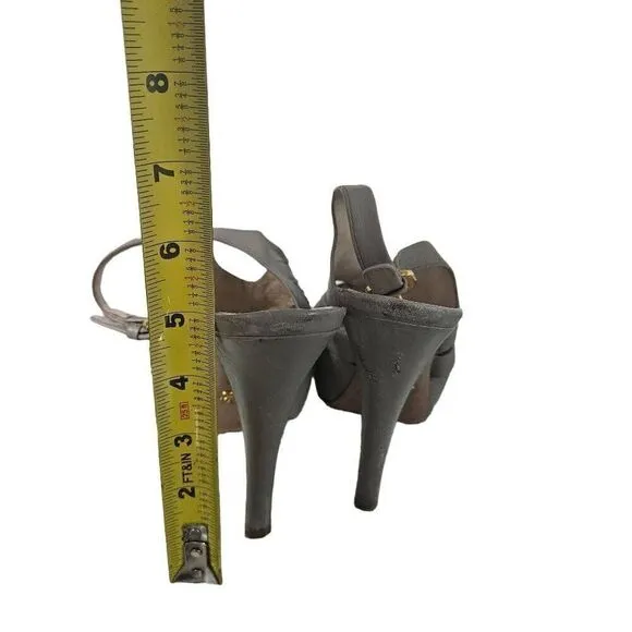 Prada high heels slingback  sandals