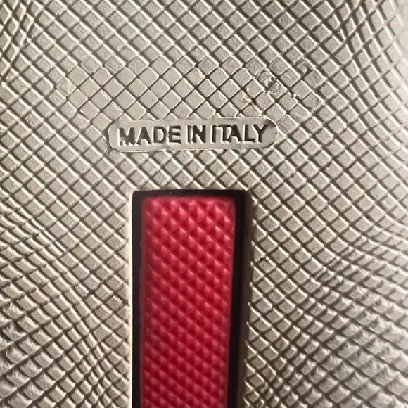 PRADA SPORT SILVER METALLIC MARY JANE