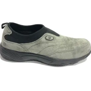 Propet Men’s Wash &amp; Wear Slip-On Suede Shoes, Size 13M