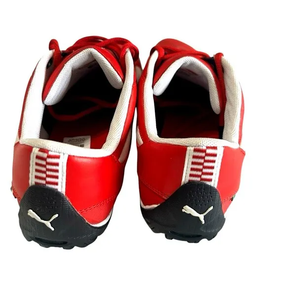 Puma Ferrari Drift Cat 5 SF Racing Drifting Red White Sneakers Men’s Sz 9.5