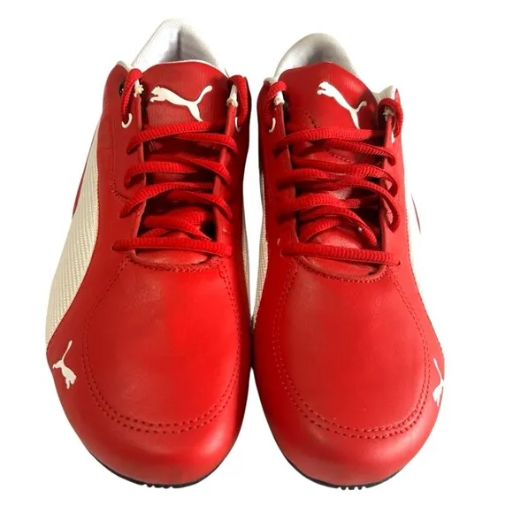 Puma Ferrari Drift Cat 5 SF Racing Drifting Red White Sneakers Men’s Sz 9.5