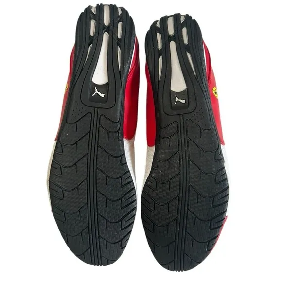 Puma Ferrari Drift Cat 5 SF Racing Drifting Red White Sneakers Men’s Sz 9.5