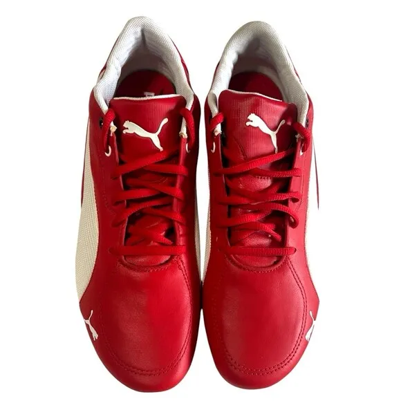 Puma Ferrari Drift Cat 5 SF Racing Drifting Red White Sneakers Men’s Sz 9.5