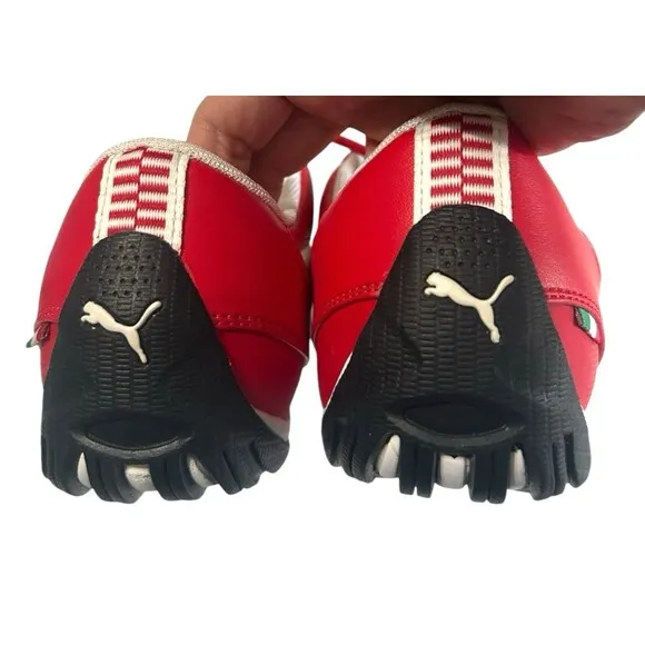 Puma Ferrari Drift Cat 5 SF Racing Drifting Red White Sneakers Men’s Sz 9.5