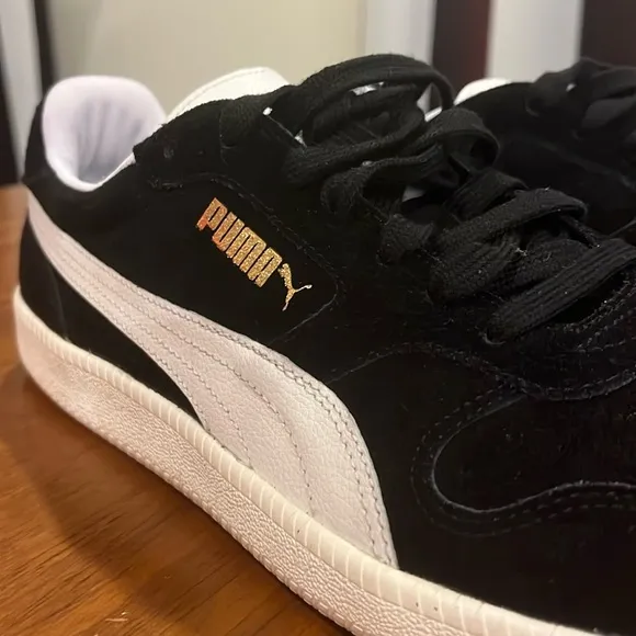 Puma Icra Trainer shoes sneakers new 356222 01 black white Mens Size 11.5