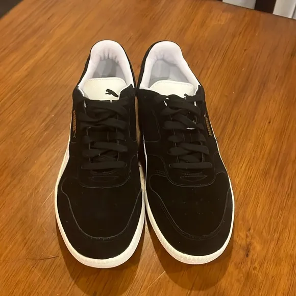 Puma Icra Trainer shoes sneakers new 356222 01 black white Mens Size 11.5