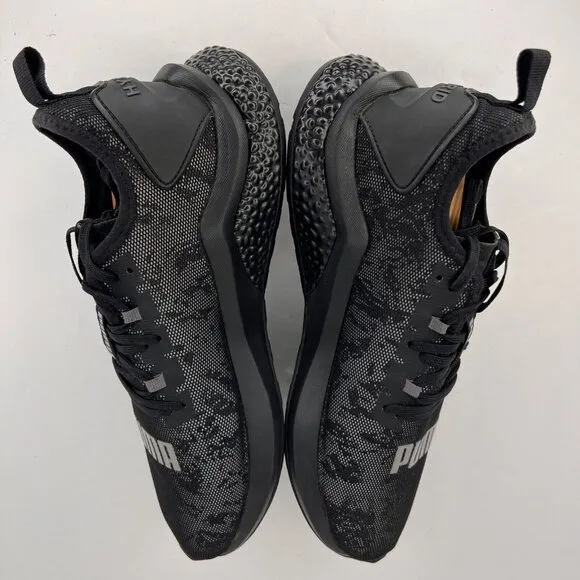 Puma Mens 1925989-01 Black Hybrid NX Rave Low Lace Up Size 8.5 Running Shoes