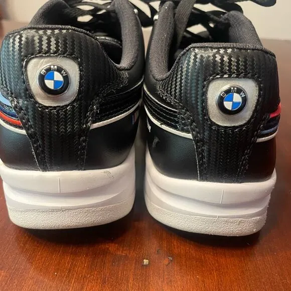 Puma Mens BMW Motorsport GV special black Lace Up Low Top Sneaker Shoes 13