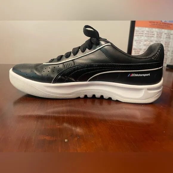 Puma Mens BMW Motorsport GV special black Lace Up Low Top Sneaker Shoes 13