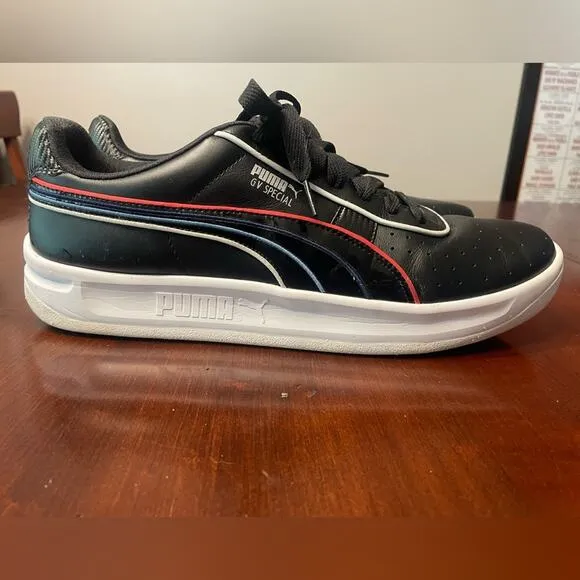 Puma Mens BMW Motorsport GV special black Lace Up Low Top Sneaker Shoes 13