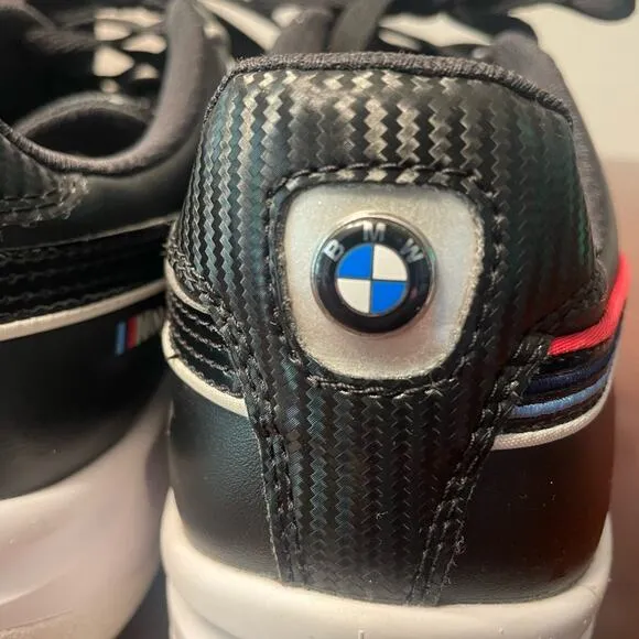 Puma Mens BMW Motorsport GV special black Lace Up Low Top Sneaker Shoes 13