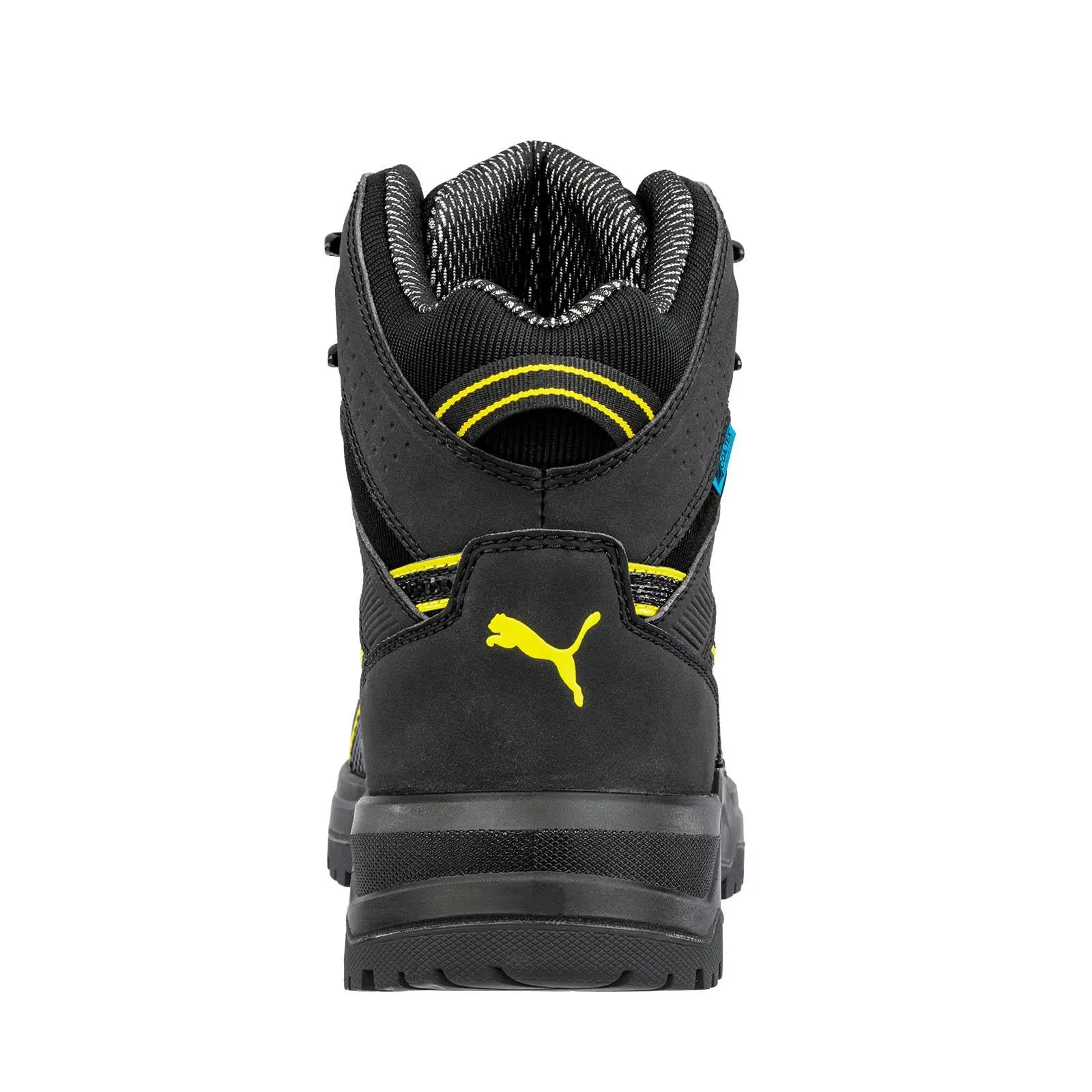 Puma Mens Rock HD Heavy Duty Black Robust Nylon Composite Work Safety Boots