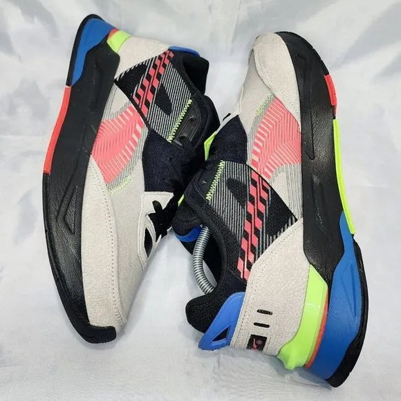 Puma Mirage Sport Dazed‎ Shoes 382849-01 Dazed Gray Racer Black Men's Size 11.5