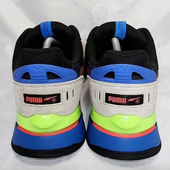 Puma Mirage Sport Dazed‎ Shoes 382849-01 Dazed Gray Racer Black Men's Size 11.5