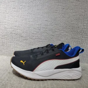 Puma Pacer Future Street Plus Men's Size US 10 Black White Running Sneakers.