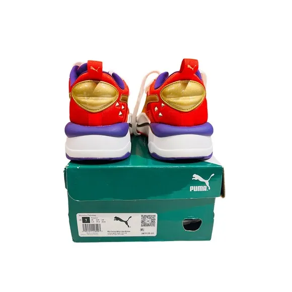 Puma RsCurve I Am Brave Lace Up Women’s Colorful Sneaker Sz 7