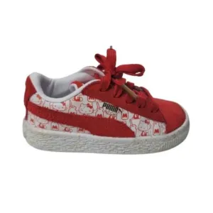 Puma x Hello Kitty Collab 50th Anniversary Suede Classic Sneakers Size 7