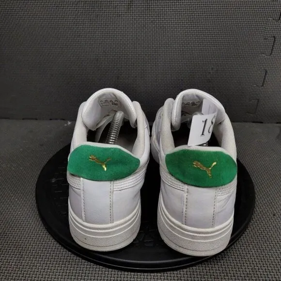 Puma Ca Pro Heritage Shoes Mens Sz 9.5 White Green Athletic Sneakers