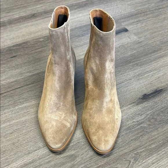 rag &amp; bone Rover Suede Ankle Chelsea Boots 7.5